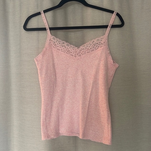 NAUTICA V NECK LACE CAMISOLE - Picture 1 of 5